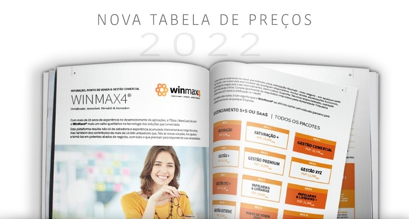 Nova Tabela de Preços 2022